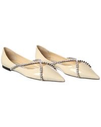 Jimmy Choo - Genevi Patent Flat (Authentic Pre-Owned) - Lyst