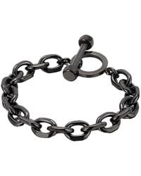 jean claude - Stainless Steel Toggle Bracelet - Lyst