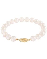Splendid - 14k 7-8mm Akoya Pearl Bracelet - Lyst