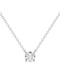 Lab Grown Diamonds - 14K 0.75 Ct. Tw. Lab-Grown Diamond Necklace - Lyst