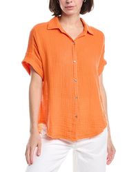 Michael Stars - Bailey Button-Down Shirt - Lyst
