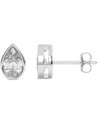 Lab Grown Diamonds - 14K 0.25 Ct. Tw. Lab-Grown Diamond Earrings - Lyst