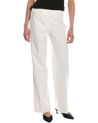 Anne Klein - Fly Front Hollywood Waist Pant - Lyst