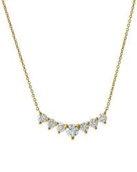 By Adina Eden - 14K 0.94 Ct. Tw. Lab-Grown Diamond Necklace - Lyst