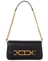 Tom Ford - T Logo Leather Shoulder Bag - Lyst
