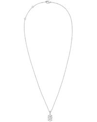Diana M. Jewels - Diana M. 14K 1.15 Ct. Tw. Lab-Grown Diamond Necklace - Lyst