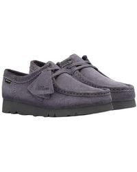 Clarks - Wallabee Gtx Suede Moccasin - Lyst