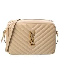 Saint Laurent - Lou Monogram Leather Camera Bag - Lyst