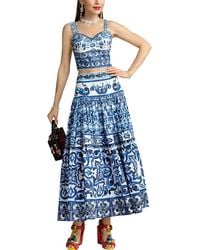 Linda Charm - 2Pc Top & Midi Skirt Set - Lyst