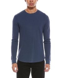 Vince - Thermal Crewneck Shirt - Lyst