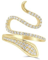 Sabrina Designs - 14K 0.52 Ct. Tw. Diamond Snake Wrap Ring - Lyst