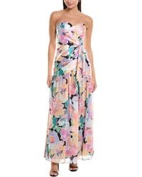 Shoshanna - Vida Maxi Dress - Lyst
