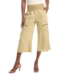 XCVI - Wearables Pasqual Crop Linen-Blend Flare Pant - Lyst