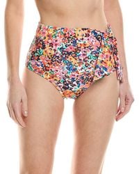 Change of Scenery - Side Tie High-Waist Bikini Bottom - Lyst