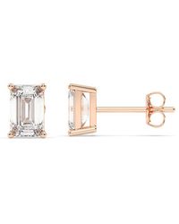 Lab Grown Diamonds - 14K 5.00 Ct. Tw. Lab-Grown Diamond Earrings - Lyst