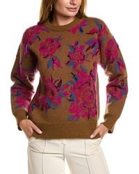 Ferragamo - Ferragamo Wool & Cashmere-blend Sweater - Lyst
