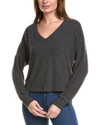 Michael Stars - Vic Relaxed V-neck Pullover - Lyst