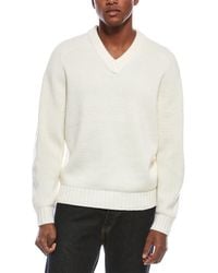 Theory - Heavy Wool & Cashmere-Blend V-Neck Sweater - Lyst