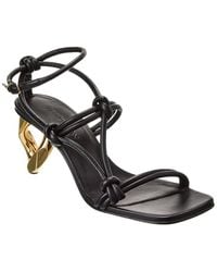 JW Anderson - Chain Link Leather Sandal - Lyst