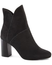 steve madden aker bootie taupe