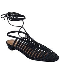 Bernardo - Geneva Leather Flat - Lyst