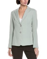 Akris - Lavino Silk & Wool-Blend Blazer - Lyst