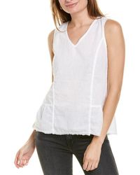 XCVI - Holti Linen-Blend Tank - Lyst