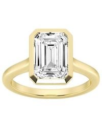 Lab Grown Diamonds - 14K 5.00 Ct. Tw. Lab-Grown Diamond Solitaire Ring - Lyst