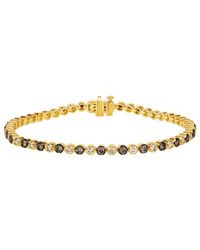 Le Vian - Honey & Chocolate 14K 2.37 Ct. Tw. Diamond Tennis Bracelet - Lyst