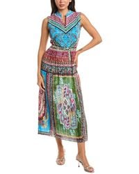 Tahari - The Adira Maxi Dress - Lyst
