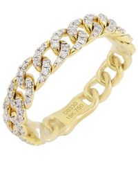 Sabrina Designs - 18K 0.35 Ct. Tw. Diamond Link Ring - Lyst