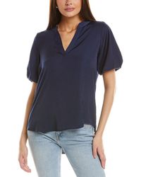 Vince Camuto - Quarter Puff Sleeve Blouse - Lyst