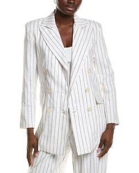 Emerson Fry - Julius Linen-Blend Blazer - Lyst