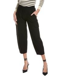 Eileen Fisher - Petite Stretch Crepe Cargo Pant - Lyst