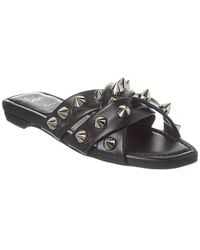 Christian Louboutin - Miss Spika Leather Sandal - Lyst