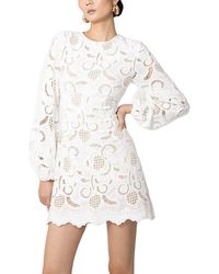 chinese dress ladies Rosana Lace Dress  SAU LEE
