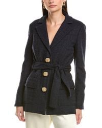 Oscar de la Renta - Silk-Lined Wool-Blend Tweed Jacket - Lyst