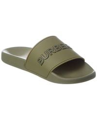 Burberry - Rubber Slide - Lyst