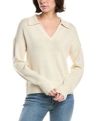 Rag & Bone - Gretchin Wool-Blend Polo Sweater - Lyst