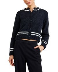 Bella Dahl - Contrast Stripe Cardigan - Lyst