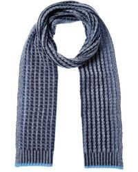 Forte - Cashmere Plaited Baby Cable Cashmere Scarf - Lyst