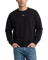 Off-White c/o Virgil Abloh - Virgil Dotted Arrow Crewneck Sweatshirt - Lyst