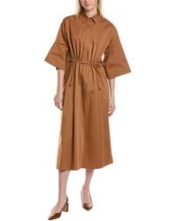 Max Mara - Eulalia Silk-Blend Midi Dress - Lyst