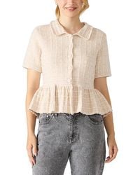Steve Madden - Roxanna Woven Top - Lyst