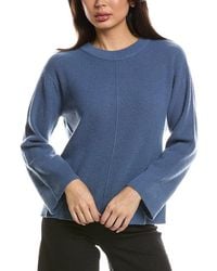 Forte - Rib Easy Crewneck Cashmere Sweater - Lyst