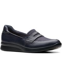 Clarks - Ellowyn Penny Leather Loafer - Lyst