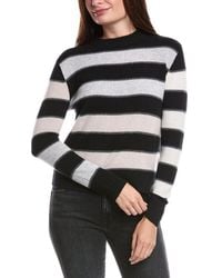 Forte - Bold Stripe Cashmere Sweater - Lyst