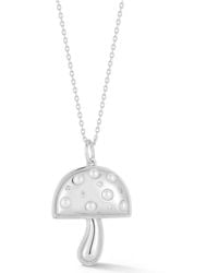 Sphera Milano - 3Mm Pearl Cz Necklace - Lyst