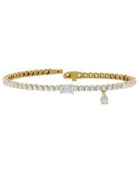 Lab Grown Diamonds - 18K Over 6.17 Ct. Tw. Lab-Grown Diamond Bracelet - Lyst
