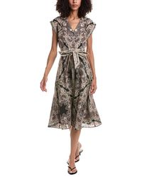 Hale Bob - Priscilla Midi Dress - Lyst